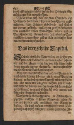 Das dreyzehnde Capitul