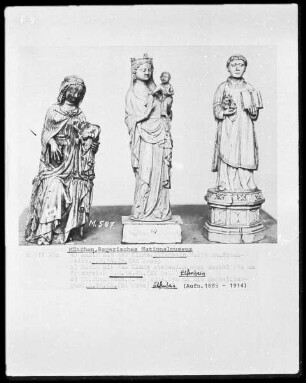 Maria mit Kind, Heiliger Stephanus