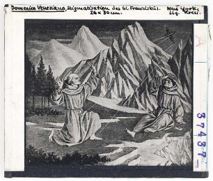 Domenico Veneziano: Stigmatisation des Hl. Franziskus. New York, Sammlung Kress