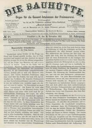 No. 48. Frankfurt a. M., den 30. November 1912. 55. Jahrgang.