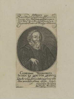 Bildnis des Conradus Theodericus