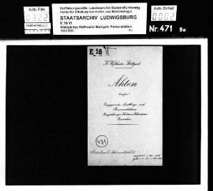 Steinbach, Reinhold; Kammermusiker; ausgesch.: 1925