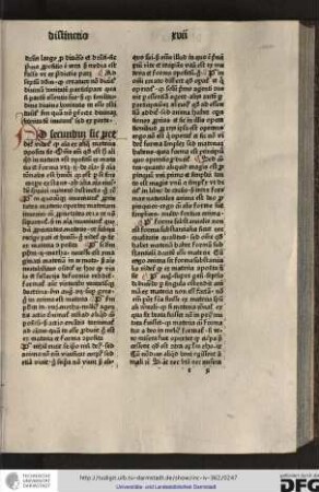 Ad secundum sic proceditur videtur quod anima ex aliqua materia composita sit, omne enim quod est hoc aliquid in natura est compositum ex materia et forma...