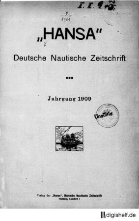 1909: 46. Jahrgang