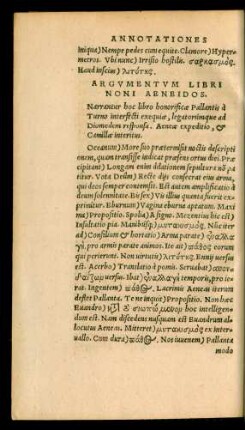 Argumentum Libri Noni Aeneidos.