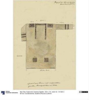 Koptisches Gewand, Ägypten, 300 n. Chr.