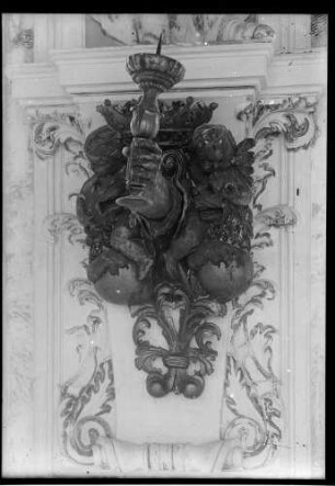 Salem Schloss Salem Abteigebäude Kaisersaal Kerzehalter