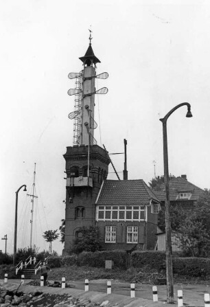 Wasserstandsanzeiger Brunshausen/Elbe
