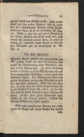 VIII. Der Scheffel.