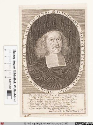 Bildnis Friedrich Rappolt