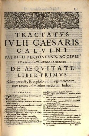 De Aequitate Tractatus novus. 1