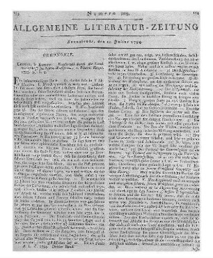 Lessing, G. E.: Briefwechsel mit Karl Wilhelm Ramler, Johann Joachim Eschenburg und Friedrich Nicolai. Nebst Anm. über Lessings Briefwechsel mit Moses Mendelssohn. Berlin: Nicolai 1794. (Gotthold Ephraim Lessings sämmtliche Schriften. T. 27)