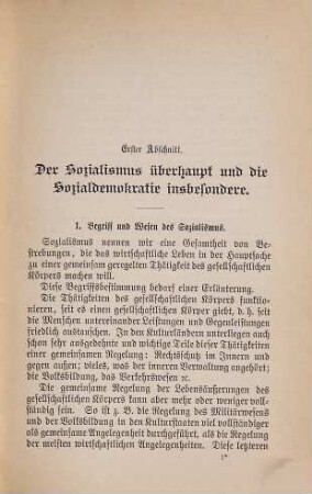 Der moderne Sozialismus
