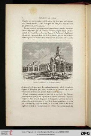 Capoue - Ruines de l'Amphithéatre