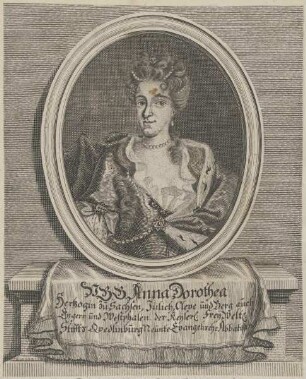 Bildnis von Anna Dorothea, Herzogin von Sachsen-Weimar