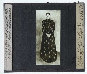 Munch, Inger in Schwarz und Violett, 1892 (Oslo NG.M.00499)