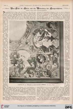 Das Licht im Salon und die Bedeutung der Lampenschirme: Plauderei unseres Pariser Spezial-Korrespondenten