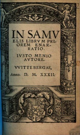 In Samvelis Librvm Priorem Enarratio