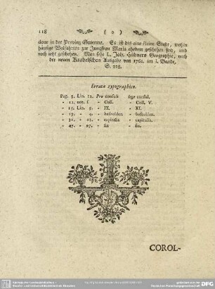 Errata typographica