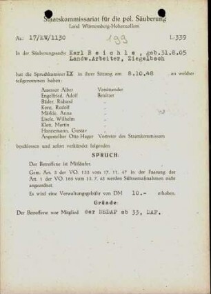 Reichle, Karl