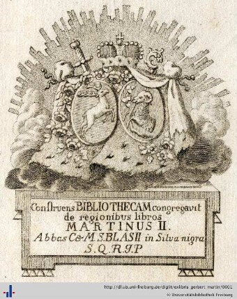 [Provenienz]: Gerbert, Martin