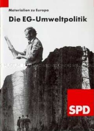 Informationsschrift der SPD zur Arbeit des Europaparlaments
