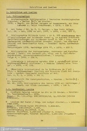 1.1. Bibliographien