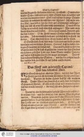 Das fünff und achtzigste Capittel