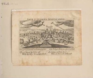Amor et podagra immedicabilis. [Hammelburg in Francken.]