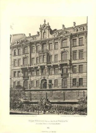 Tafel 65. Gothisches Wohnhaus am Heumarkt in Köln. Architekt: H. Wiethase