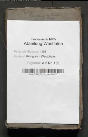 Verkauf des Damenstifts zu Neuenheerse