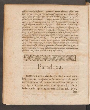 Paradoxa.