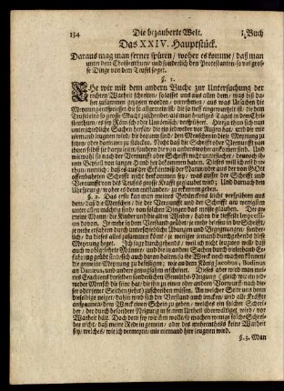 Das XXIV. Hauptstück.