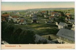 Pretzschendorf. Blick auf Pretzschendorf