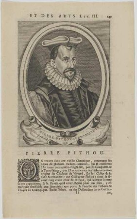 Bildnis des Pierre Pithou