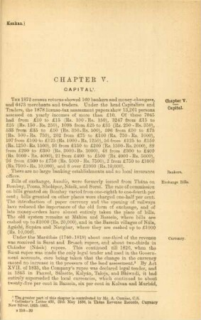 Chapter V. Capital