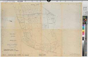 Liesborn (Wadersloh), Flurbereinigung Liesborn, Bl.59 Schätzungskarte Cappel Flur 3
