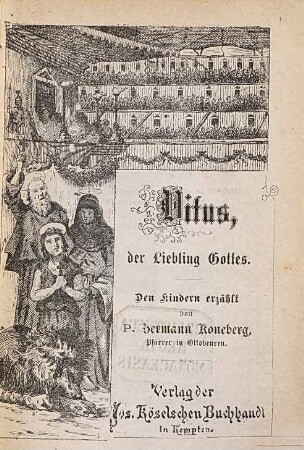 Vitus, der Liebling Gottes : den Kindern erzählt