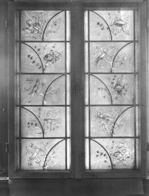 Helmar Helas. Badfenster. Dresden, Wohnhaus des Juweliers Schnaufer, Schnorrstraße 76