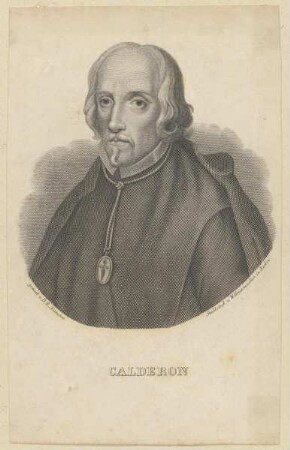 Bildnis des Pedro Calderón de la Barca