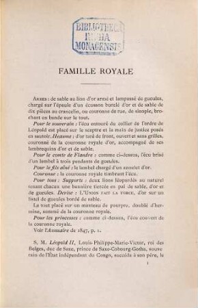 La Noblesse belge : annuaire de .... 1898,1