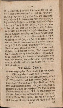 Die XXX. Historia