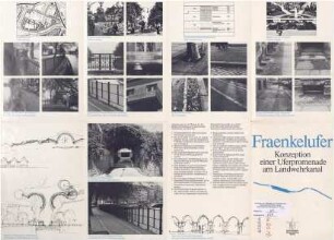 Informations-Faltblatt: Konzeption Uferpromenade Fraenkelufer