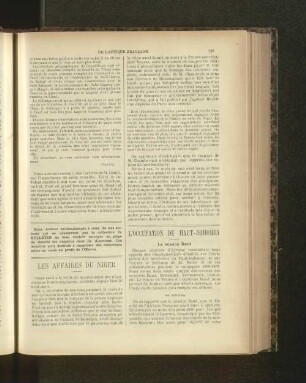 L'Occupation Du Haut-Dahomey.