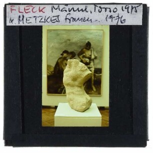 Fleck, Gebeugter Männlicher Torso,Metzkes, Frauen am Meer