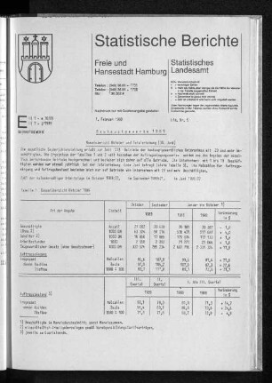 Bauhauptgewerbe 1989 : Lfd. Nr. 5
