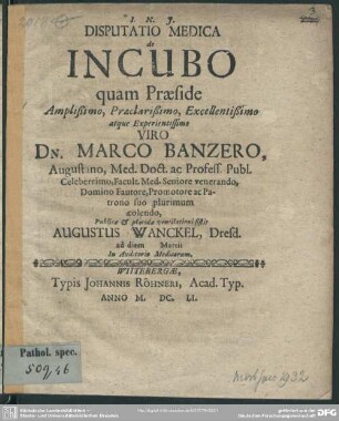 De incubo