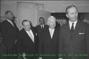 Besuch von Dr. Karl Heinrich Lübke (Bundespräsident der Bundesrepublik Deutschland (BRD)) am Kernforschungszentrum Karlsruhe (KfK)