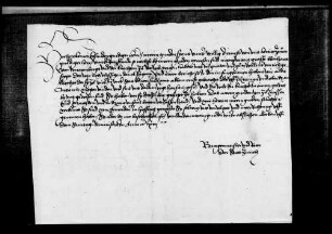 Die Stadt Zürich teilt Graf Ulrich V. mit, daß die mit Geleit nach Zürich gekommenen, zu Rottweil gefangenen Knechte aus Zürich die vorgeschlagene Abrede (WR 14889) abgelehnt haben.