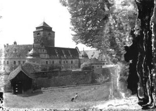 Kronach. Feste Rosenburg. Ansicht von Südosten